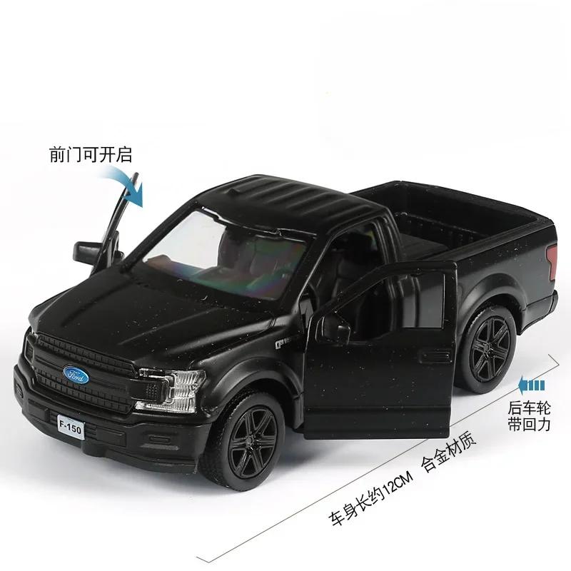 

1:36 Ford F-150 Raptor Pickup with Drive Pull Back Models Simulation Metal Diecasts Vehicles Toys Collection Gift F232