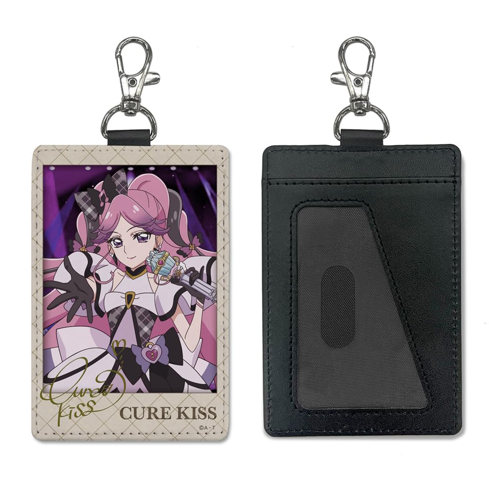 COSPA Kimi to Idol Precure Cure Kiss Pass Case with Carabiner 2D Cospa