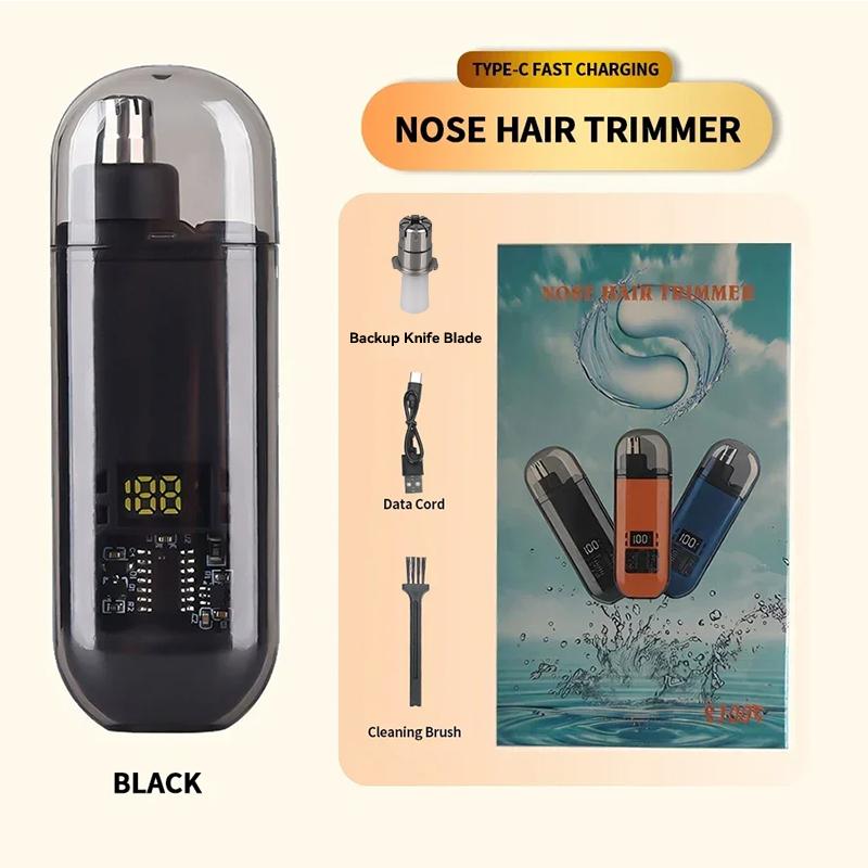 Nose Hair Trimmer Portable Trimmer for Nose Mini Nose and Ear Hair Trimmer Portable Nose Trimmer Rechargeable Trimmer for Man