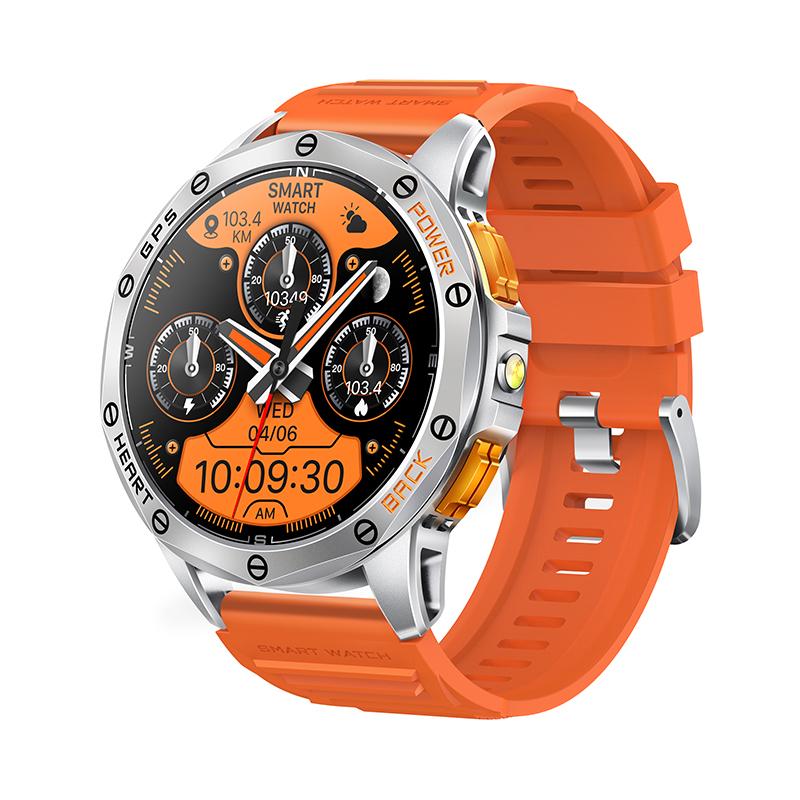 Smart Watch Amoled LED Flashlight K67A Compass Barometric Altimeter K67 GPS Sports 2026 Fitness Tracker BT Call Smartwatch