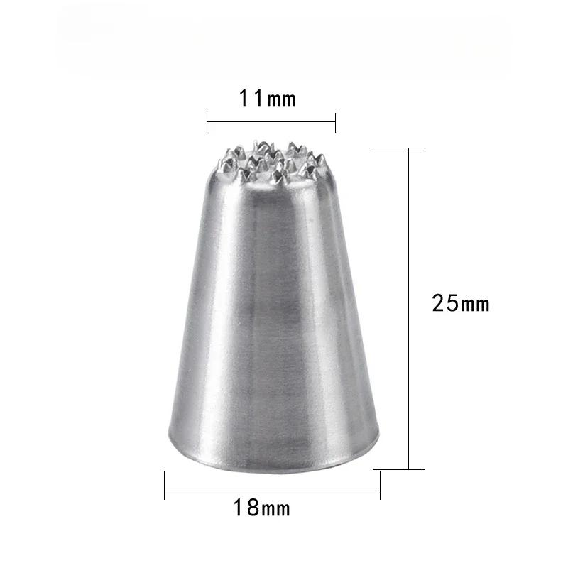 

1 шт. набор насадок для украшения торта с травой и кремом, насадка для кексов, инструменты для украшения торта, кондитерские инструменты, нержавеющая сталь, трубка для глазури