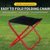 Strong Load-bearing Foldable Fishing Chair Sturdy Sports Folding Chair Folding Small Stool  Fishing