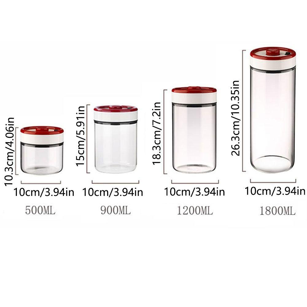 Moisture-proof Coffee Bean Storage Bottle Airtight Tea Storage Containers  Kitchen Storage