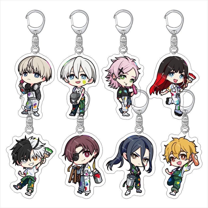 Anime WIND-BREAKER Acryl Schlüsselanhänger Cartoon Actionfiguren Cosplay Schlüsselkette Schlüsselring Tasche Anhänger Schmuck Fans Geschenk