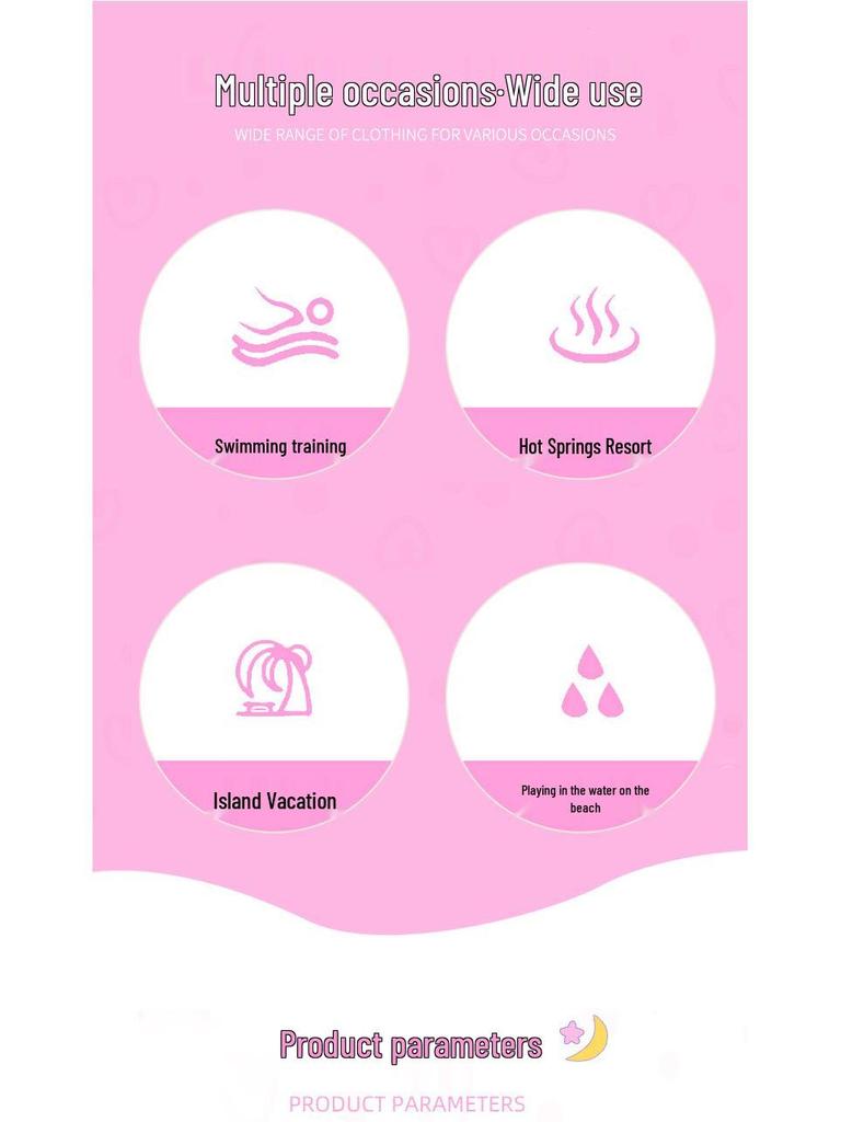 Girls' Princess Swimsuit: One-Piece Sun Protection for Toddlers To Teens.