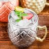 1PCS Cocktail Cup 550ml Hammered Copper Plated Moscow Mule Mug - Beer/Coffee Cup for Enhanced Flavor Experience Tazas Bar Tool