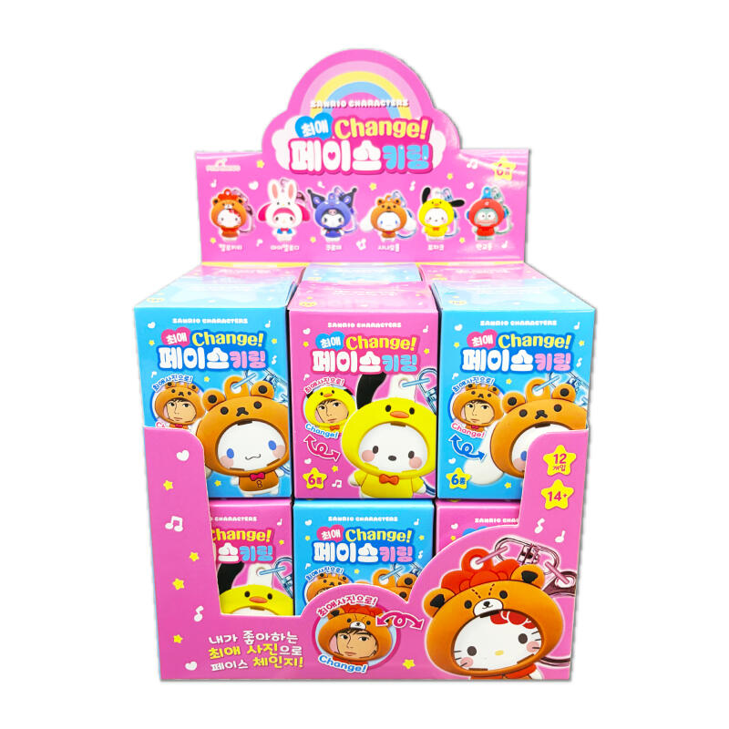 Sanrio Favorite Change Face Random Keychain