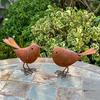 Metal Bird Decor Outdoor Durable Garden Bird Decor Rust-Resistant Iron Lawn Bird Decor Metal Bird Gift