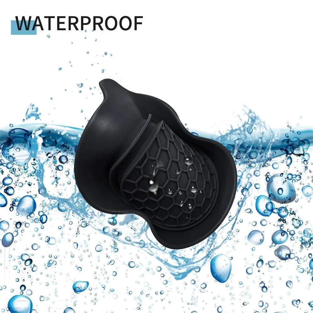 New Non-slip Water Cup Pad Car Coaster Diamond Rhinestone Bling Decoration Anti-skid Rubber Cup Bottle Mat Accessories