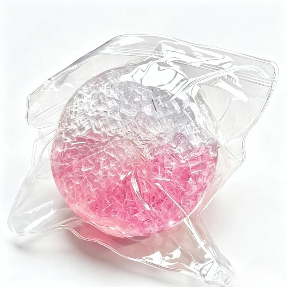 Shredded Ice Sugar Cracking Squishy Toy Crushed Ice Texture Squishy Fidget Toy Vent Toy