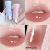 Flower Knows Swan Ballet Lip Glaze: Mirror Finish, Non-Transfer, Watery Light, Nude Lipstick for Women.