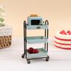 Doll House Home Furnishings Mini Kitchen Rack Movable Electrical Rack