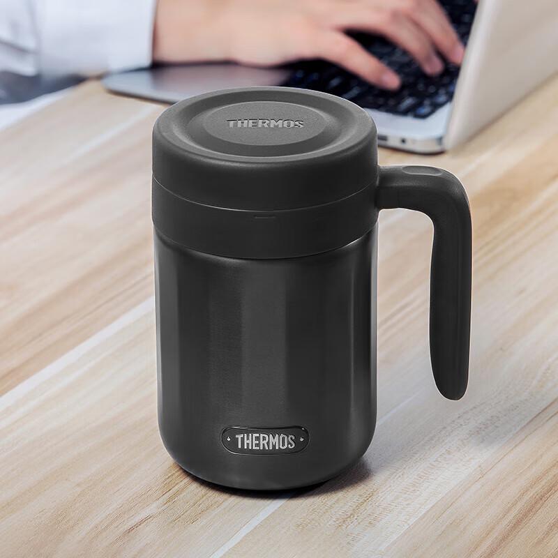 Thermos 600mL Stainless Steel Vacuum Insulated Handle Mug