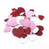 Sparkling Glitter Heart Paper Confetti Luxurious Rose Golden Heart Shape for Wedding Card Decoration Birthday Party Celebration