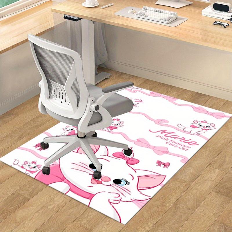 1pc. Cute Pink Fantasy Marie Cat Rug - Perfect for Home Decor, Office Carpet, Outdoor Use, Gift Ideaz0414214