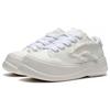 Disney x Li Ning Honey Platform Fabric Slip Resistant Abrasion Resistant Low top Sports Casual Shoes Women's Ecru AGCT042-2