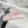 Large Acetate Hair Clip for Women - Korean Fashionable Jelly Color Hair Claw with High-End Feel