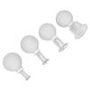 Vacuum Cupping Kit Remove Dampness Massage Broken Resistant Improve Blood Circulation Cupping Set White