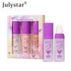 Make-up Fee Pat Puder Set Gesicht Dreidimensionales Contouring Glitzer Körperaufhellung Perlmuttfarbenes Highlight-Puder Set
