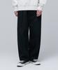 Cotton Wide Balloon Pants [Black]