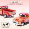 1:36 1955 Classic Chevrolet's Pickup Truck Sound and Light Alloy Car Models New Year Gift For Kids