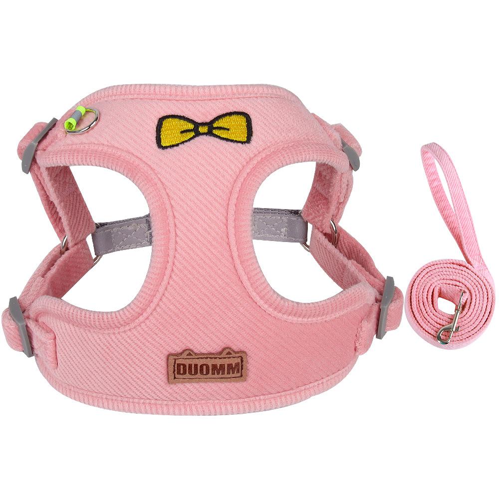 New Pet Chest Strap Vest Dog Strap Small Dog Strap Reflective Dog Traction Rope