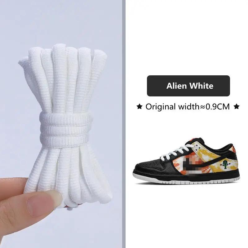 Dunk sb Originální Klasické Tkaničky Půlkruhové Zesílené Polyesterové AF1AJ Tkaničky do bot Basketbalové boty Protiskluzové Sportovní tkaničky 1 pár