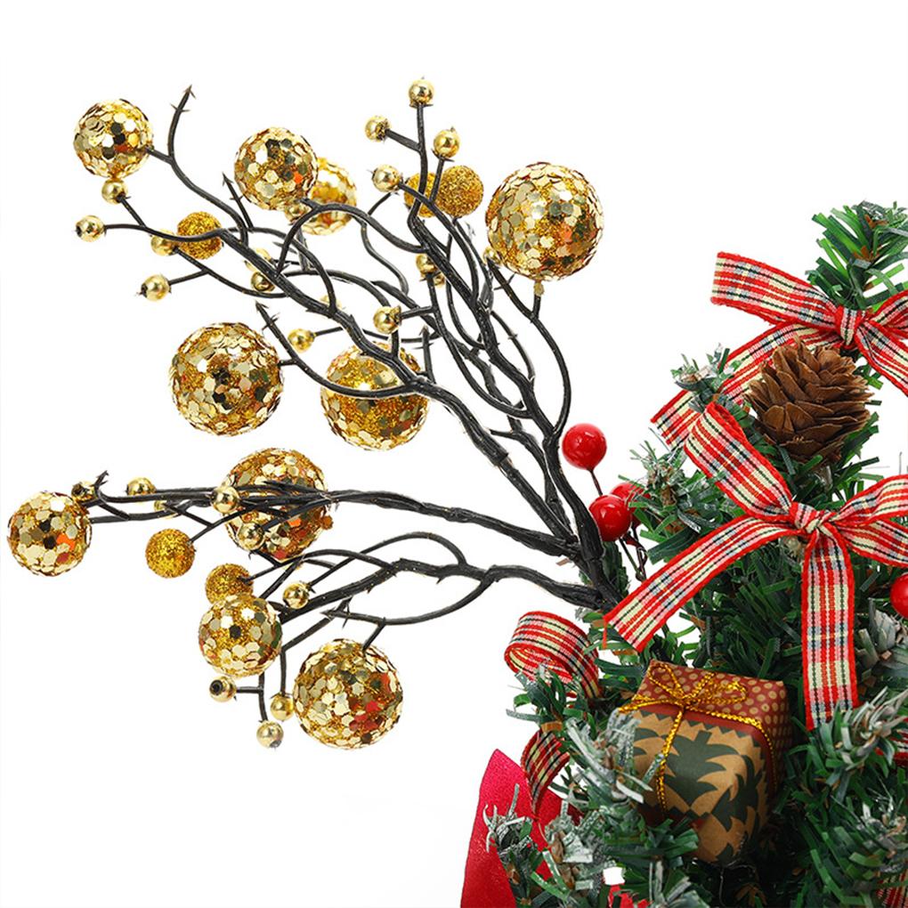 Weihnachten Künstliche Beeren Kunststoff Blume Zweig Simulation Schlafzimmer Kamin Hochzeit Weihnachten Baum Dekoration Ornamente