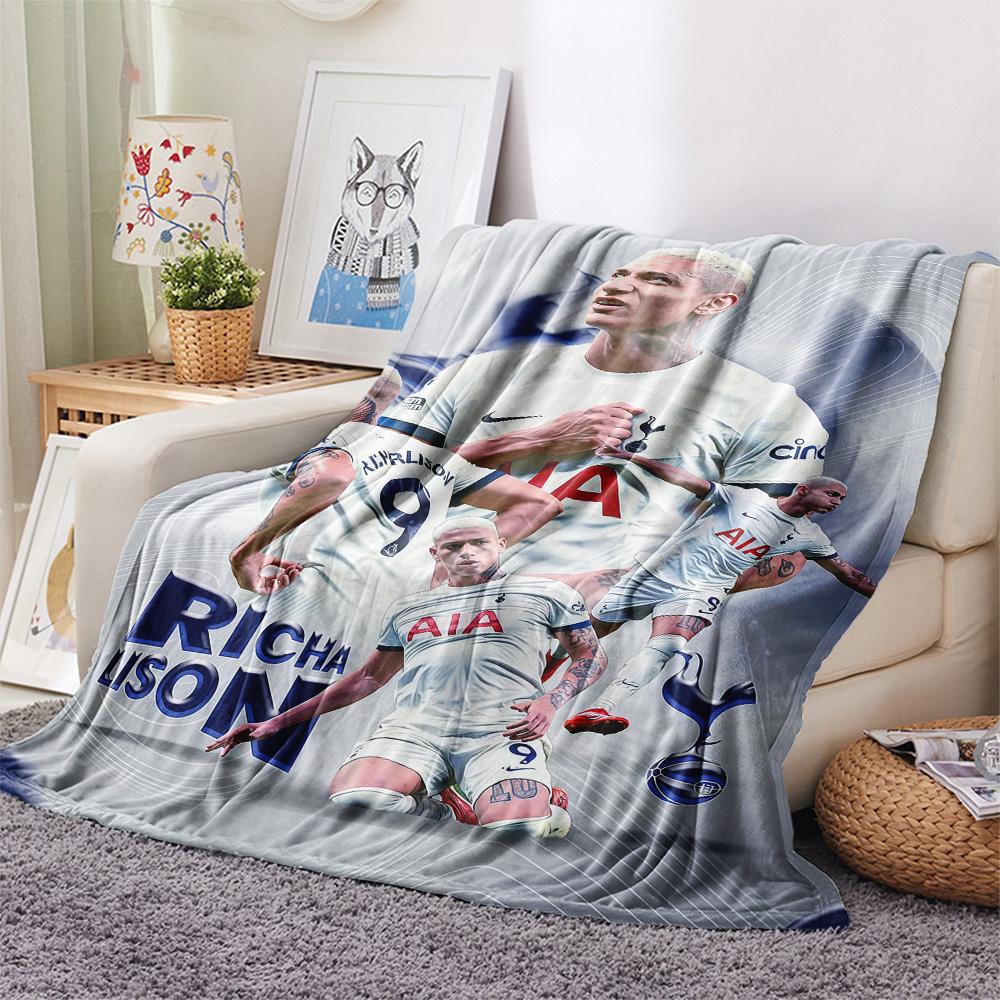 The Spurs Print FlAannel Blanket, High Quality Comfortable for All Seasons, Home Decor, Warmth and Comfort