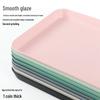 Nordic Style Rectangular Melamine Serving Tray
