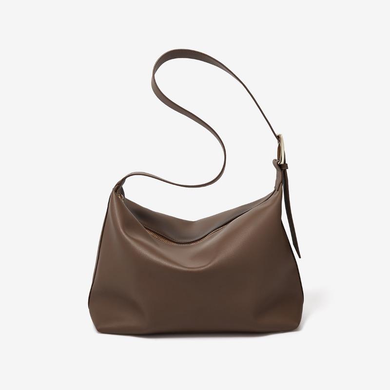 Taška z pravej kože Mäkká kožená dámska taška Veľkokapacitná kožená taška cez rameno Tote taška Jednoduchá crossbody taška