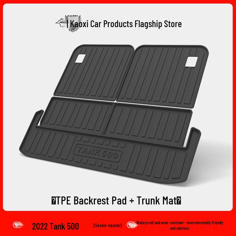 2022 Tank 500 TPE Waterproof Trunk and Backrest Mat - Eco-friendly & Wear-resistant