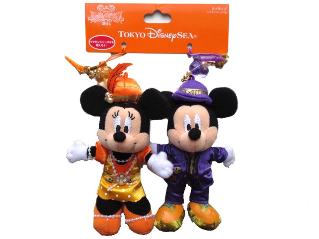 

Плюшевый ремешок Дисней Микки и Минни Маус Хэллоуин 2014 Токийский Дисней Резорт