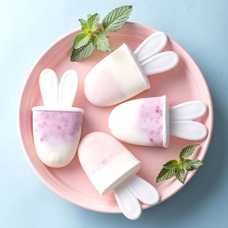 Chahua Cute Rabbit Ear Ice Pop Mold