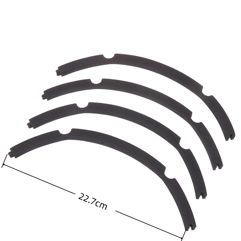 1 Set Rubber Speaker Repair Parts Foam Edge Rings Horn Press Edge Gasket Speaker Surround Repair Foam Woofer Edge