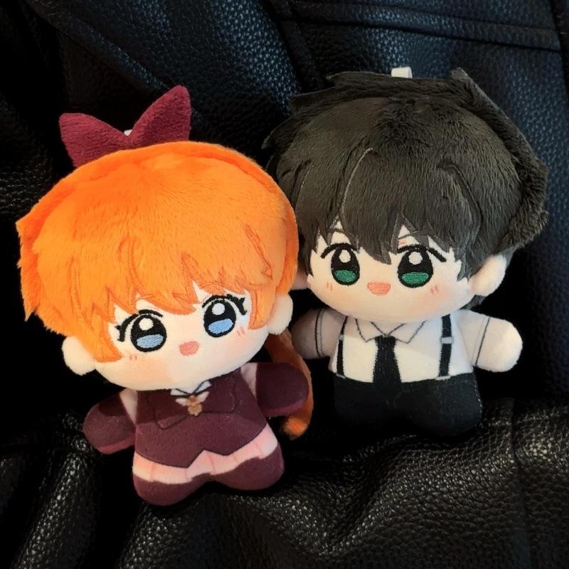 10cm Heiliger Schwanz Plüschtiere Mini Anime Haneoka Meimi Schlüsselanhänger Anhänger Asuka Junior Plüschtiere Kinder Weihnachten Geburtstagsgeschenk