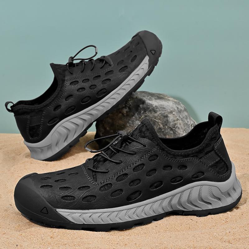 Summer Breathable Outdoor Casual Shoes Men Sneakers Antiskid Slip On Walking Shoes Moccasins Man Shoes
