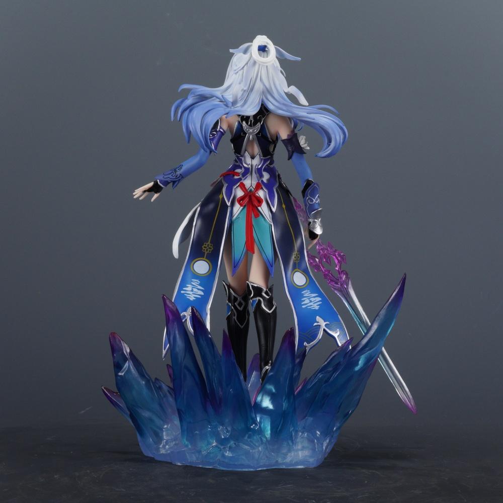 29cm/11.42in Animation Honkai Star Rail Figure Jingliu Action Figures Polyvinyl Chloride Statue Tabletop Ornamen Collector Miniature Playthings
