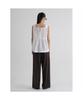 8SECONDS Striped Wide Slacks Brown