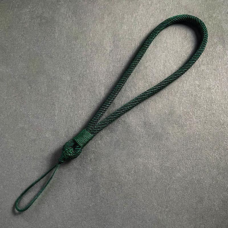 Mobile Phone Lanyard Short Wrist Rope Reinforced Color Matching Hand-Woven Pendant Female Male Accessories Anti-Loss Lanyard