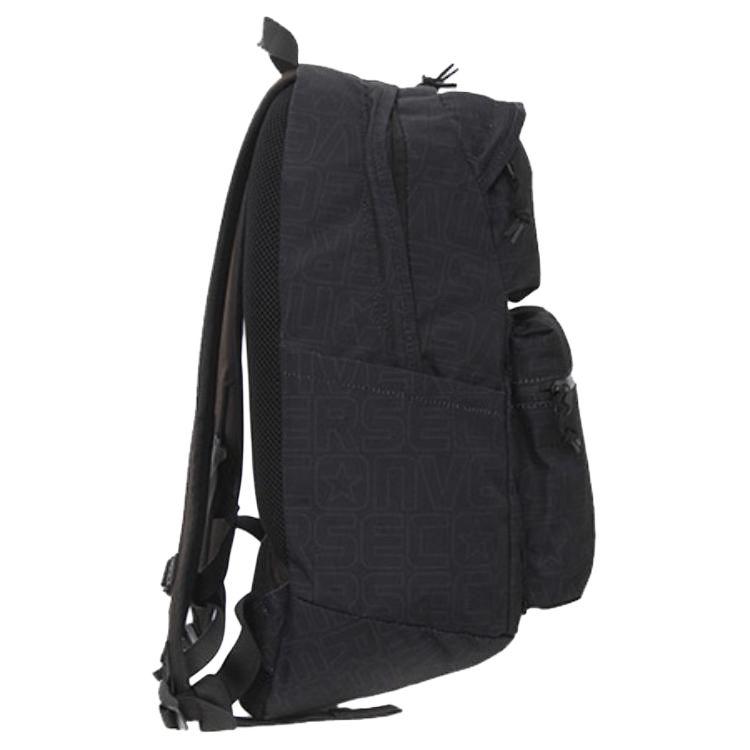 New Converse Polyester Backpack Unisex Black 10004283-A06