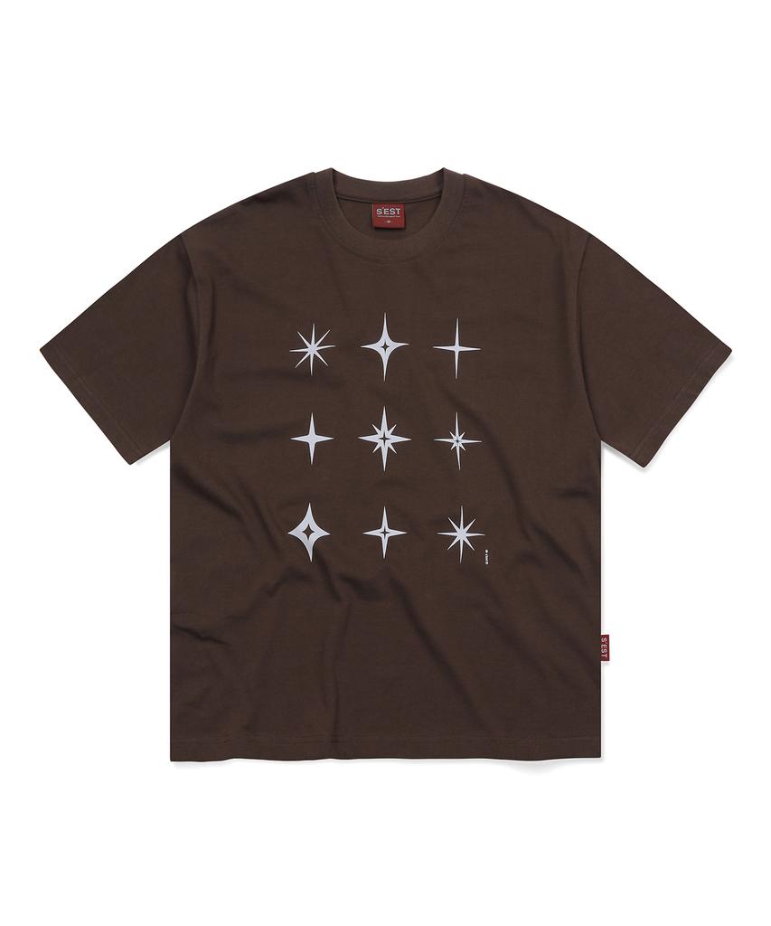 S'EST Starlight T-Shirts Brown