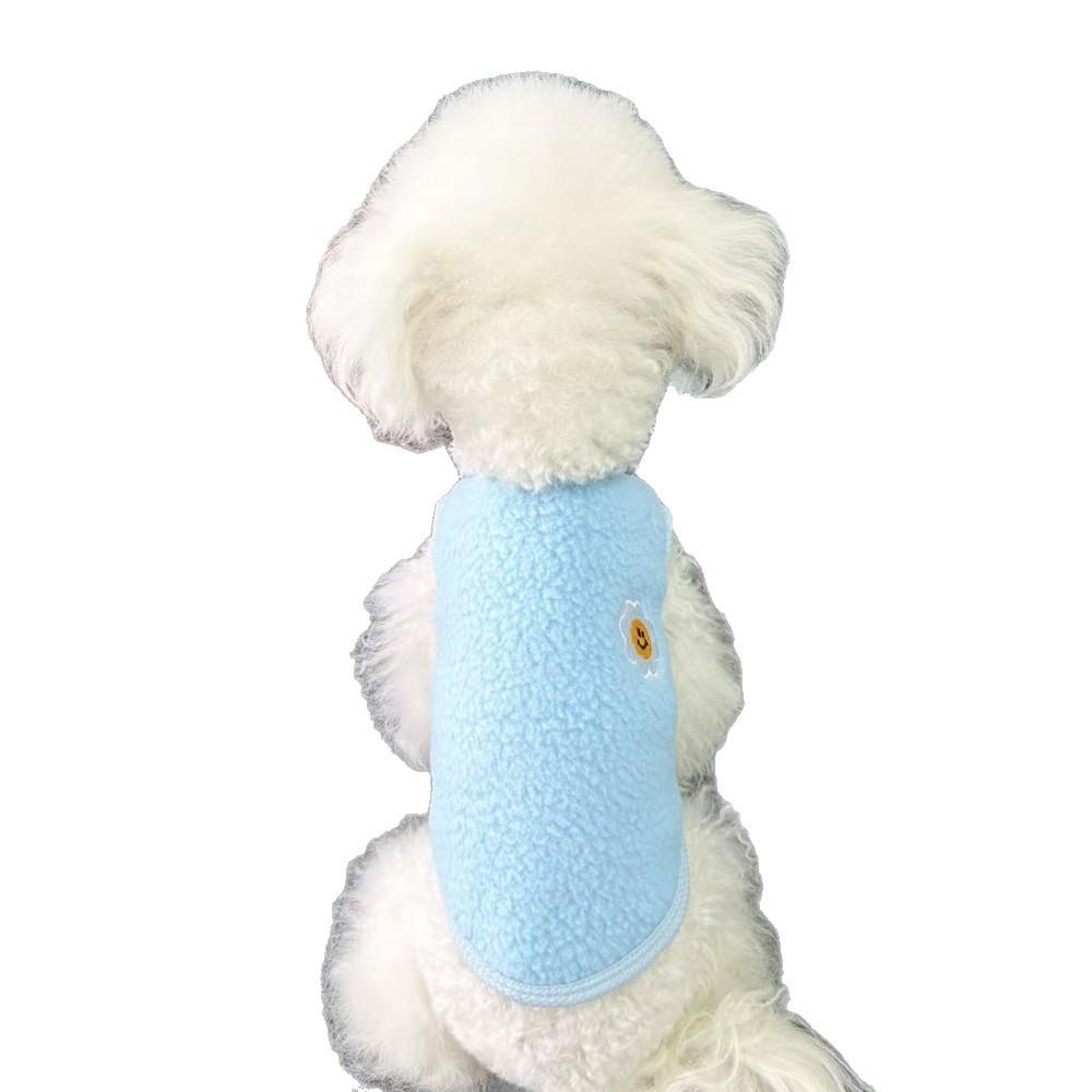 Winter Plus Velvet Warm Pet Vest for Small-Medium Dogs & Cats - Cozy Plush Cold Protection