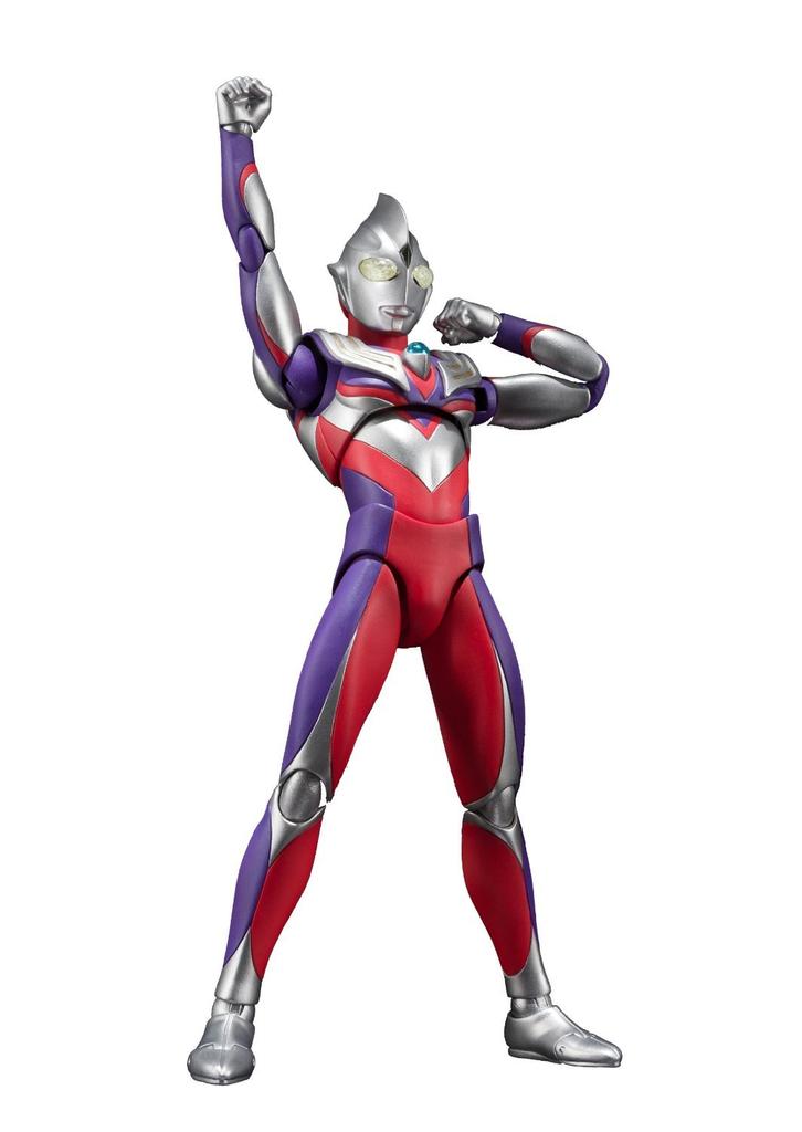 TAMASHII NATIONS Ultra Act Ultraman Tiga Ultraman Tiga 160mm malovaná pohyblivá figurka (Více typů) Cca. PVC a ABS