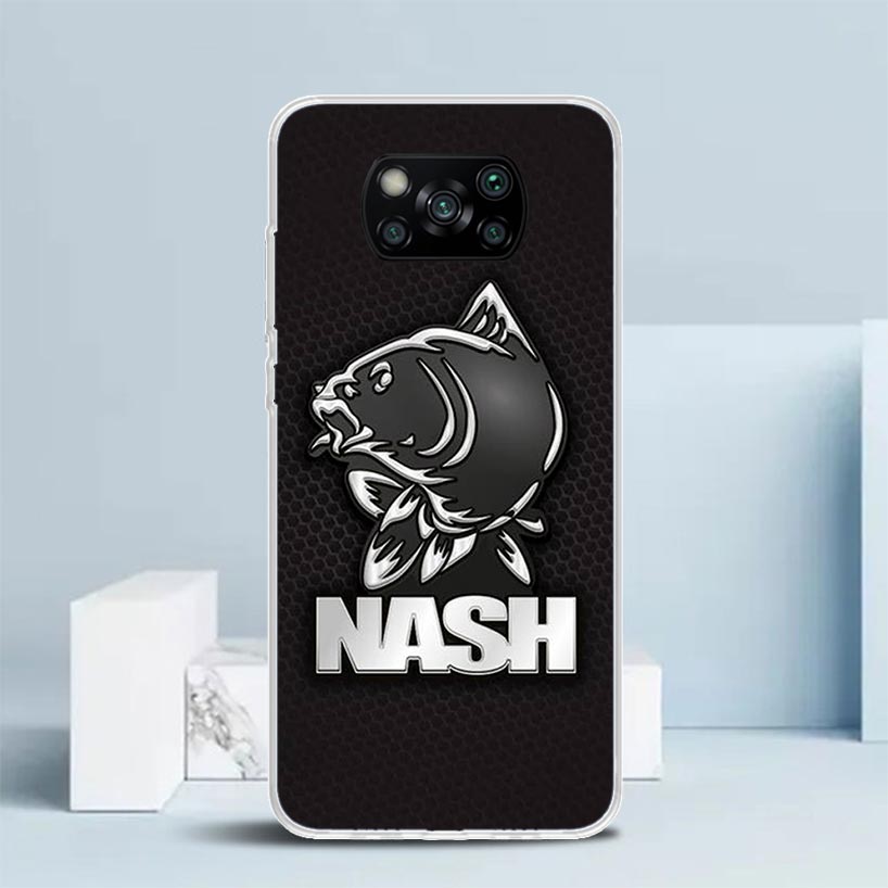 

Nash Fishing Art Phone Case For Xiaomi Poco F7 Ultra X5 X6 X7 Pro M7 Redmi 15C 15 13C 13 12C 12 10C 10 10A 9 9C 9A 9T Cover Poco Redmi 10C