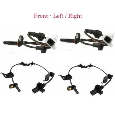 4 Piece ABS Wheel Speed Sensor Front - Rear Left & Right :Fits Accord 2008-2012