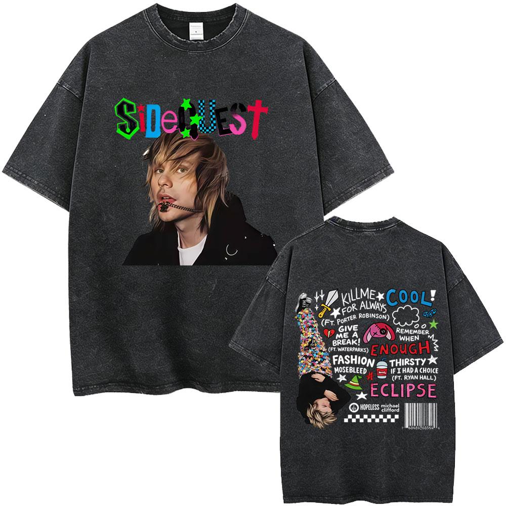 Washed Vintage 5 Seconds of Summer Everyones A Star World Tour 2026 Tshirt Men Women Clothing Pop Punk Rock Harajuku T Shirts