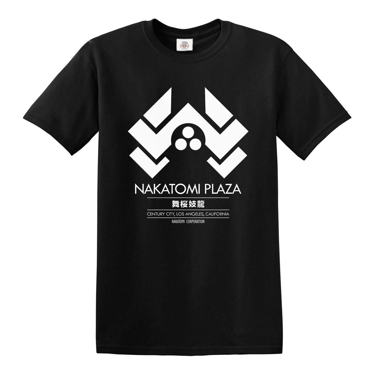 Nakatomi Plaza T-shirt Corporation Men Die Hard Bruce Willis John McClane Tee L