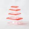 1:12 Dollhouse Fresh Keeping Box 4pcs Lunch Box DIY Kitchen Tableware Decoration