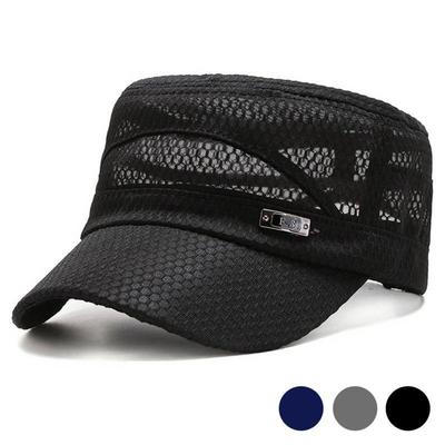 Damenmode Tages-Trend Outdoor Mesh Militärmütze